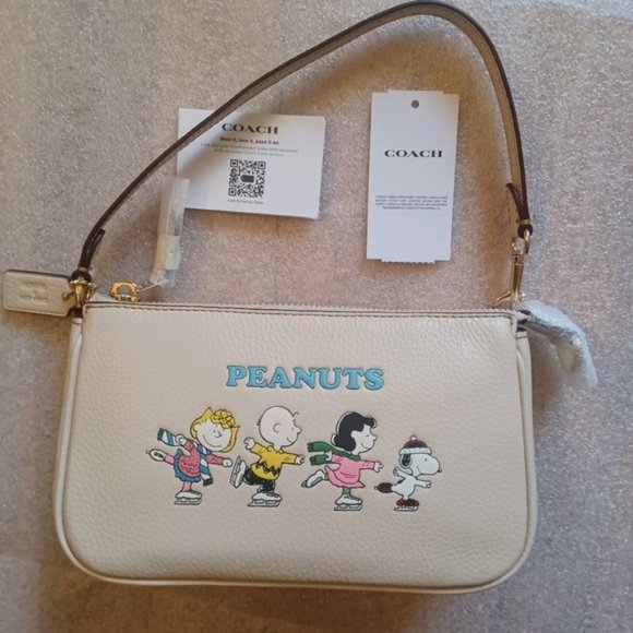 Coach Handbags - NWT Coach X Peanuts Nolita 19 With Snoopy And Friends Motif